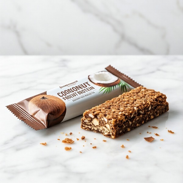 Protein bar cu cocos