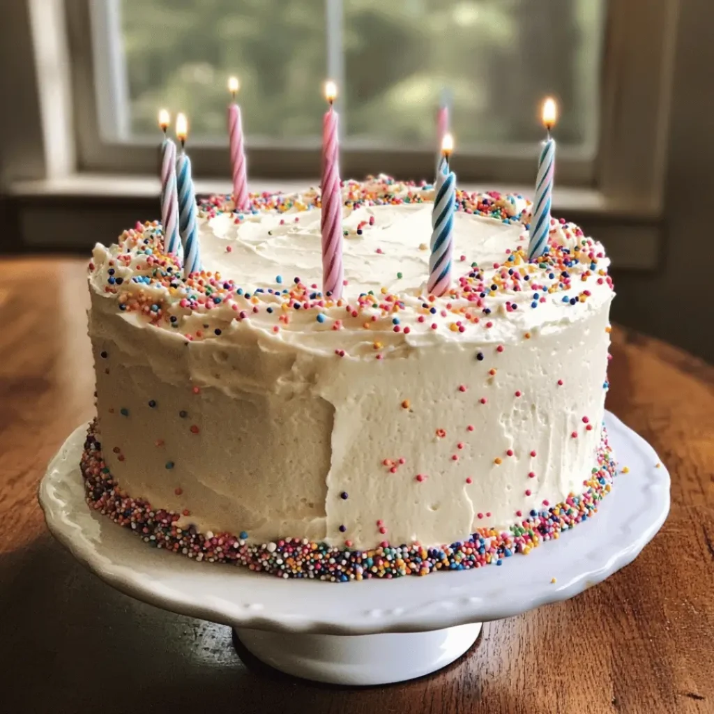 Birthday Cake Lactose Free Delight image 1